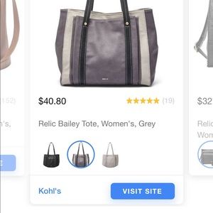 Relic shoulder bag/purse.